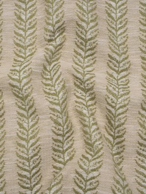 Polyester and Cotton Home Decor Jacquard – Olive Leafy Vine Stripes – British Imported Polyester and Cotton Home Decor Jacquard – Olive Leafy Vine Stripes – British Imported