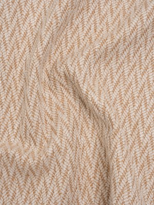 Polyester and Cotton Home Decor Jacquard – Tangerine Zig Zags – British Imported Polyester and Cotton Home Decor Jacquard – Tangerine Zig Zags – British Imported