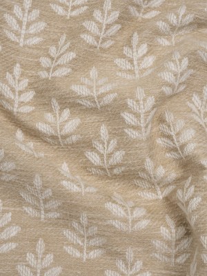 Polyester and Cotton Twill Jacquard – Natural Lines of Leaves – British Imported Polyester and Cotton Twill Jacquard – Natural Lines of Leaves – British Imported