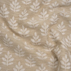 Polyester and Cotton Twill Jacquard – Natural Lines of Leaves – British Imported Polyester and Cotton Twill Jacquard – Natural Lines of Leaves – British Imported