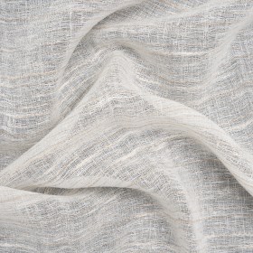 Creped Gauzy Double Wide Drapery Sheers Fabric – Driftwood Slubbed Stripes – British Imported Creped Gauzy Double Wide Drapery Sheers Fabric – Driftwood Slubbed Stripes – British Imported