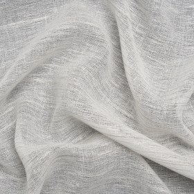 Creped Gauzy Double Wide Drapery Sheers Fabric – Pebble Slubbed Stripes – British Imported Creped Gauzy Double Wide Drapery Sheers Fabric – Pebble Slubbed Stripes – British Imported
