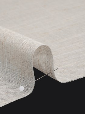 Slubbed Cotton and Linen Double Wide Drapery Sheers Fabric – Ecru Heathered – British Imported Slubbed Cotton and Linen Double Wide Drapery Sheers Fabric – Ecru Heathered – British Imported