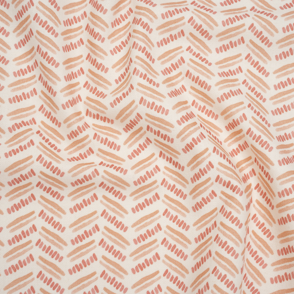 Cotton and Linen Canvas Print – Raspberry Watercolor Herringbone Chevron – British Imported Cotton and Linen Canvas Print – Raspberry Watercolor Herringbone Chevron – British Imported