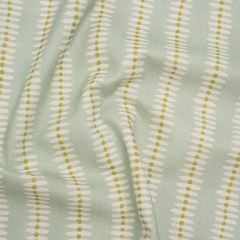 Cotton and Linen Canvas Print – Opal Dash and Dot Stripes – British Imported Cotton and Linen Canvas Print – Opal Dash and Dot Stripes – British Imported