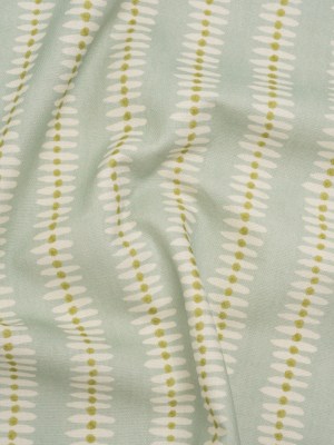 Cotton and Linen Canvas Print – Opal Dash and Dot Stripes – British Imported Cotton and Linen Canvas Print – Opal Dash and Dot Stripes – British Imported