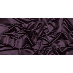 Luminous Textural Polyester Woven – Aubergine – British Imported Luminous Textural Polyester Woven – Aubergine – British Imported