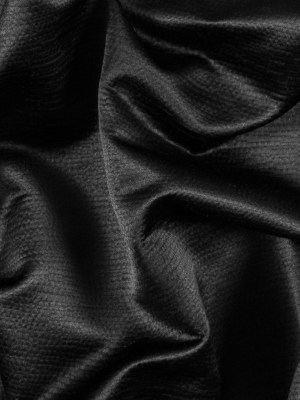 Luminous Textural Polyester Woven – Black – British Imported Luminous Textural Polyester Woven – Black – British Imported