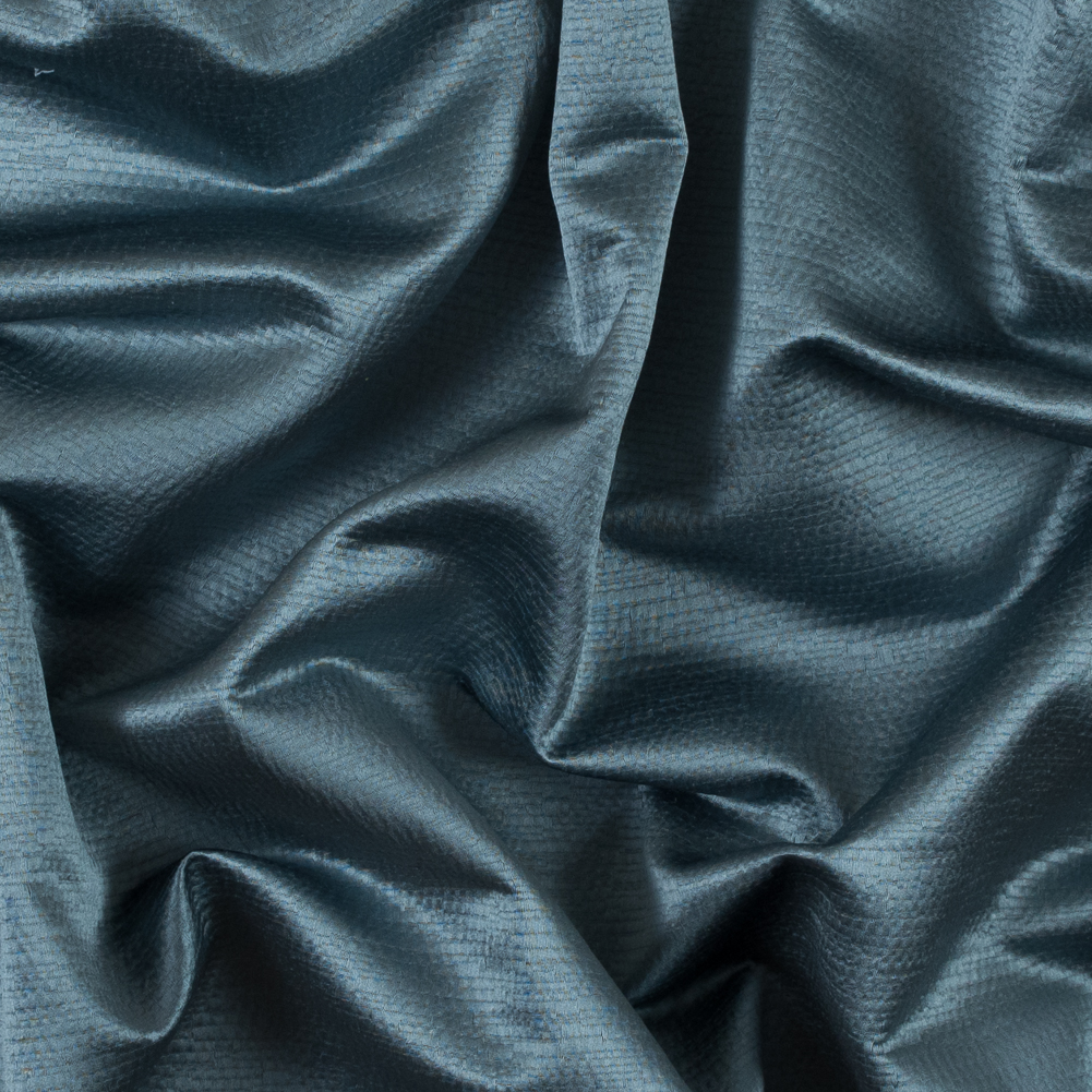 Luminous Textural Polyester Woven – Smoke – British Imported Luminous Textural Polyester Woven – Smoke – British Imported