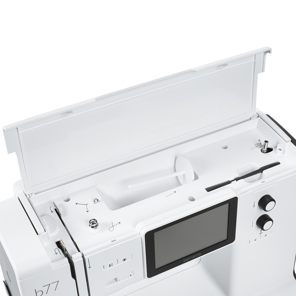 bernette 77 - Computerized Sewing Machine with 500 Stitches for Sewing and Quilting