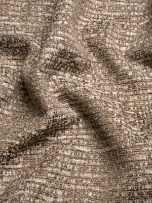 Tweed Upholstery Chenille – Espresso Striated – Caprona Collection Tweed Upholstery Chenille – Espresso Striated – Caprona Collection