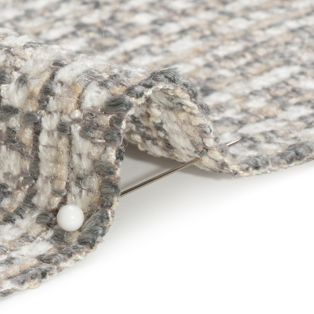 Tweed Upholstery Chenille – Haze Striated – Caprona Collection Tweed Upholstery Chenille – Haze Striated – Caprona Collection