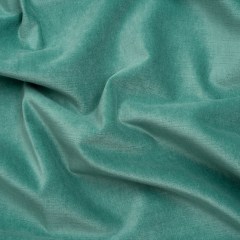 Polyester and Cotton Upholstery Velvet – Aqua – Corry Collection Polyester and Cotton Upholstery Velvet – Aqua – Corry Collection