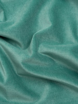 Polyester and Cotton Upholstery Velvet – Aqua – Corry Collection Polyester and Cotton Upholstery Velvet – Aqua – Corry Collection