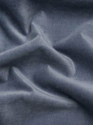Polyester and Cotton Upholstery Velvet – Denim – Corry Collection Polyester and Cotton Upholstery Velvet – Denim – Corry Collection