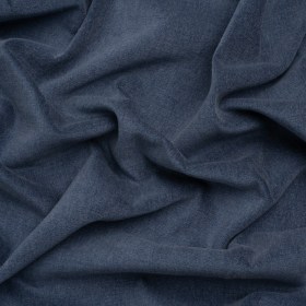 Polyester and Cotton Upholstery Velvet – Indigo – Corry Collection Polyester and Cotton Upholstery Velvet – Indigo – Corry Collection