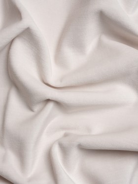 Polyester and Cotton Upholstery Velvet – Snow – Corry Collection Polyester and Cotton Upholstery Velvet – Snow – Corry Collection
