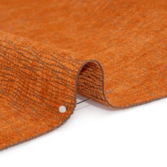 Chenille Upholstery Woven with Latex Backing – Nectarine – Lovell Collection Chenille Upholstery Woven with Latex Backing – Nectarine – Lovell Collection