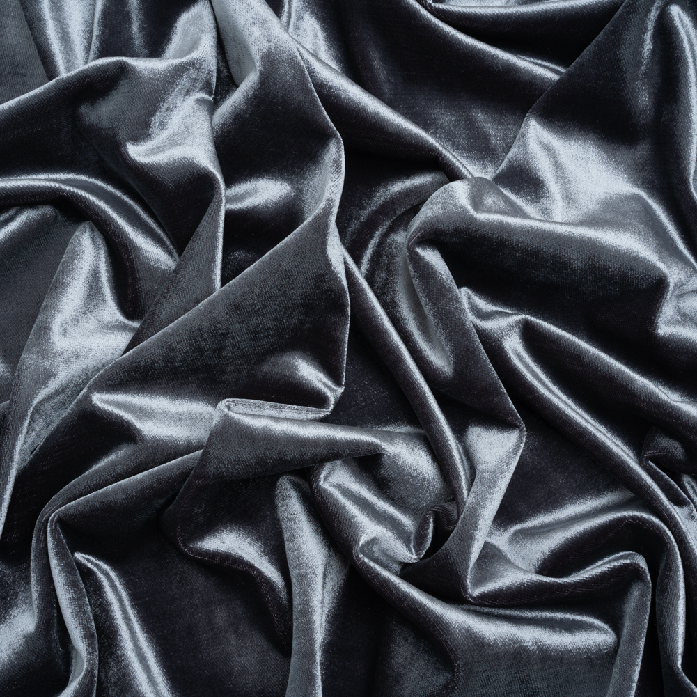 Textured Upholstery Velvet – Gunmetal – Ainslie Collection Textured Upholstery Velvet – Gunmetal – Ainslie Collection