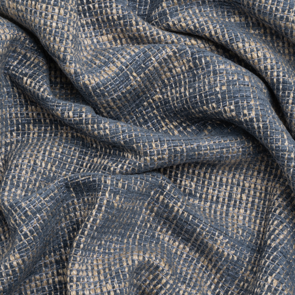 Tweedy Chenille Upholstery Woven – Sapphire – Hartsmere Collection Tweedy Chenille Upholstery Woven – Sapphire – Hartsmere Collection