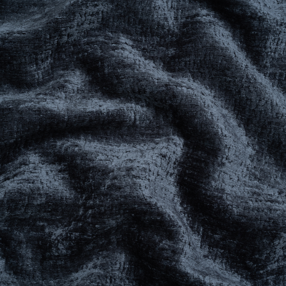Textured Upholstery Chenille – Indigo – Odie Collection Textured Upholstery Chenille – Indigo – Odie Collection