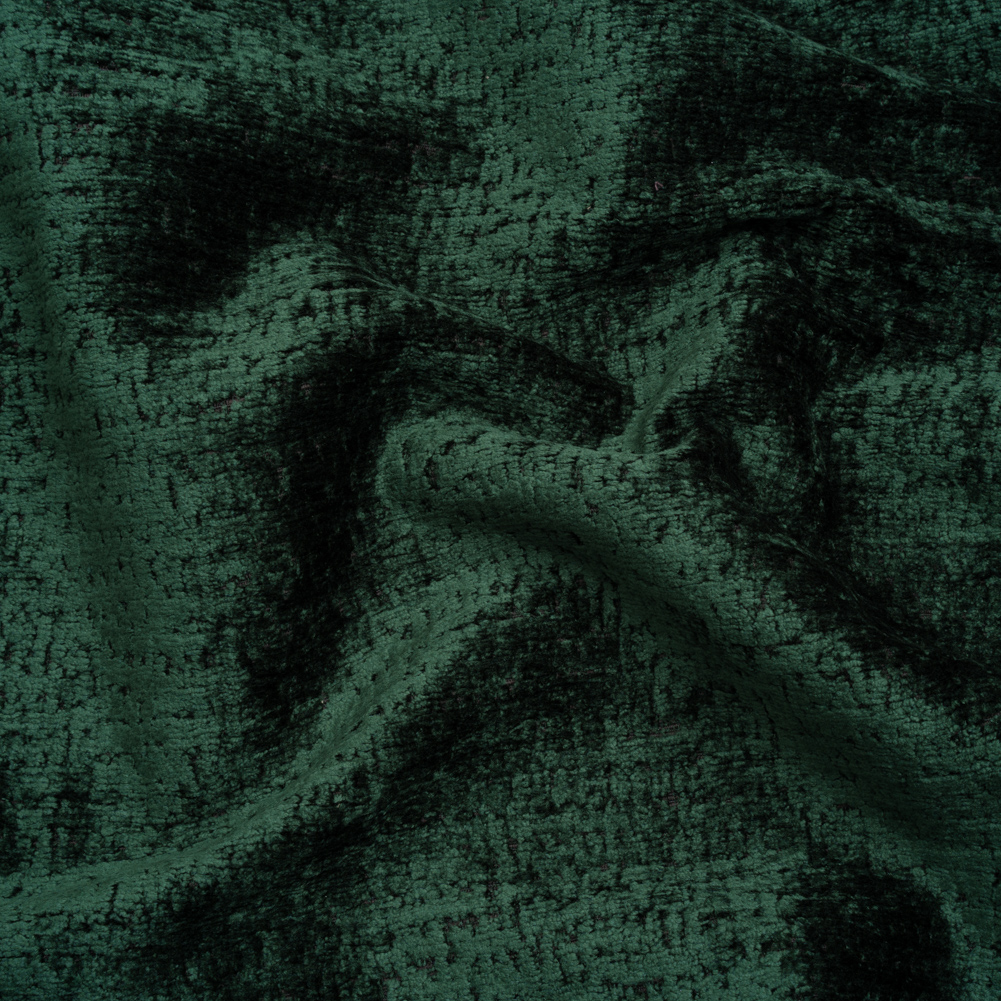 Textured Upholstery Chenille – Emerald – Odie Collection Textured Upholstery Chenille – Emerald – Odie Collection
