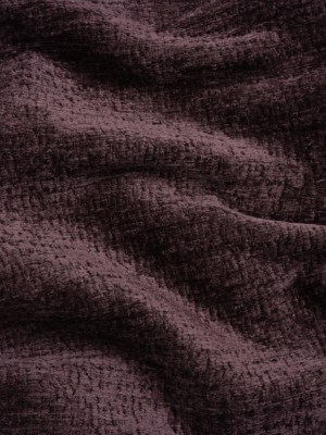 Textured Upholstery Chenille – Plum – Odie Collection Textured Upholstery Chenille – Plum – Odie Collection
