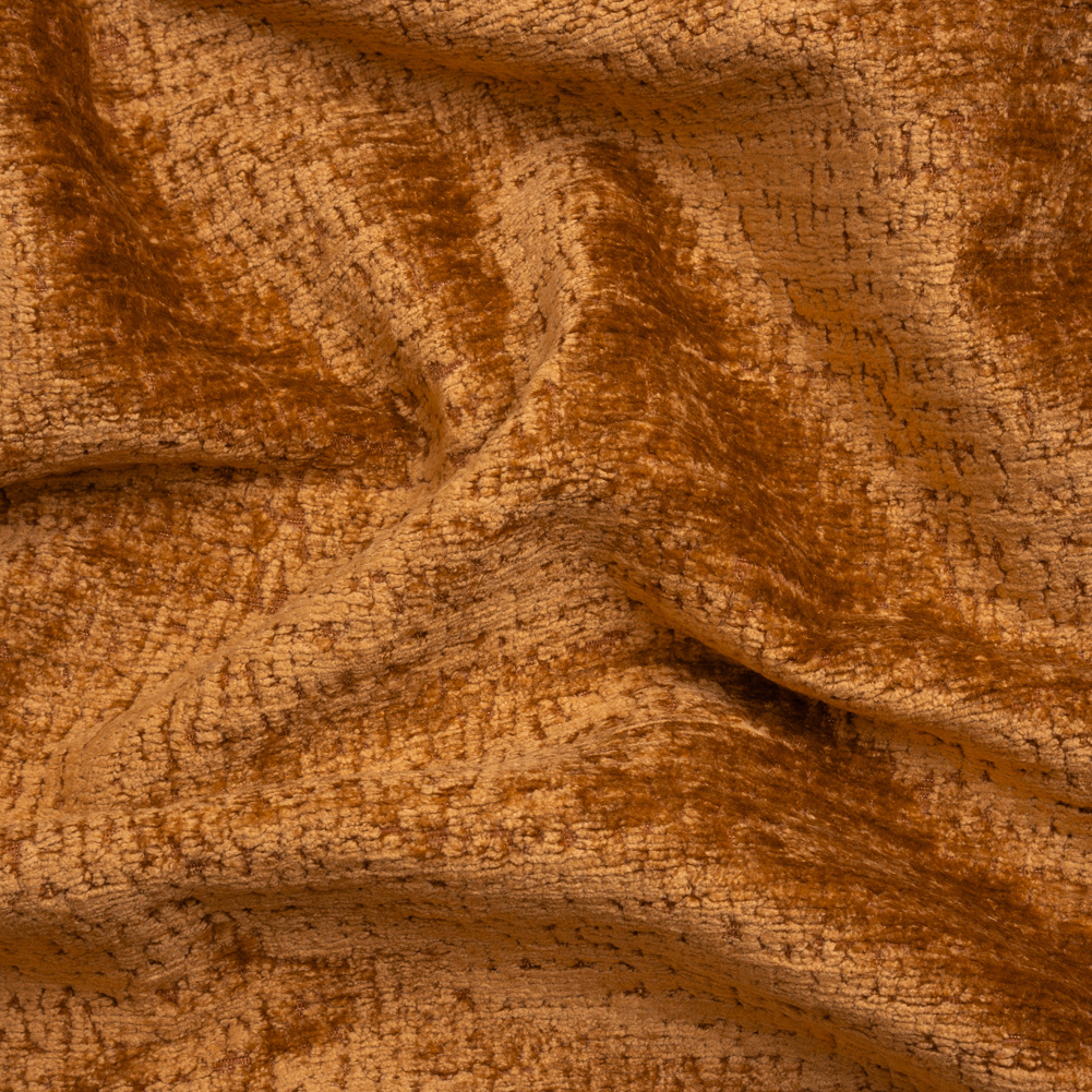 Textured Upholstery Chenille – Pumpkin – Odie Collection Textured Upholstery Chenille – Pumpkin – Odie Collection