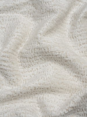 Textured Upholstery Chenille – White Hot – Odie Collection Textured Upholstery Chenille – White Hot – Odie Collection