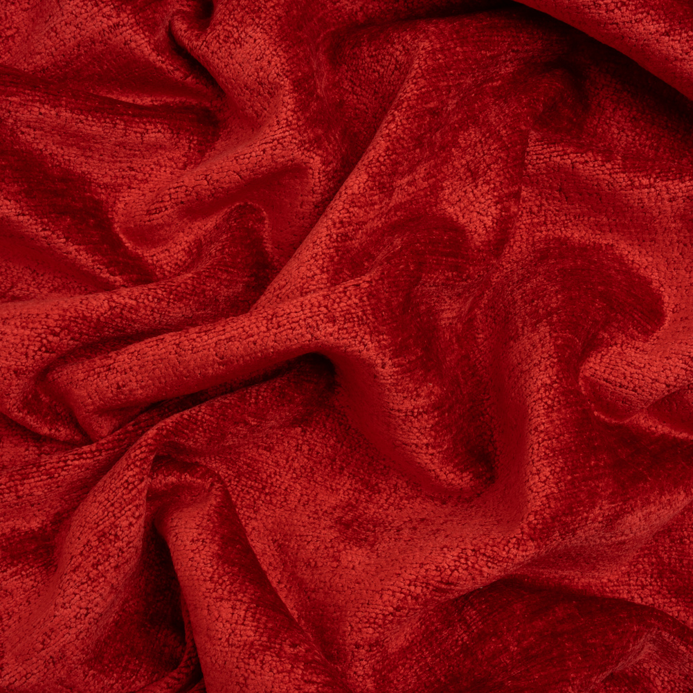 Upholstery Chenille – Red It Monotone Abstract – Timbrell Collection Upholstery Chenille – Red It Monotone Abstract – Timbrell Collection