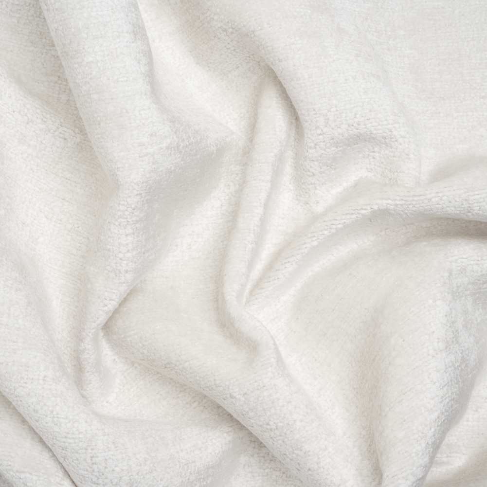 Upholstery Chenille – Snow Monotone Abstract – Timbrell Collection Upholstery Chenille – Snow Monotone Abstract – Timbrell Collection