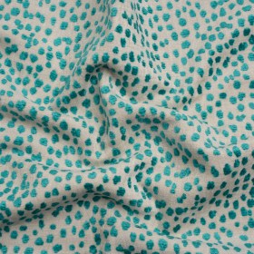 Upholstery Chenille – Aqua Spotted – Piperhill Collection Upholstery Chenille – Aqua Spotted – Piperhill Collection