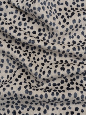 Upholstery Chenille – Sapphire Spotted – Piperhill Collection Upholstery Chenille – Sapphire Spotted – Piperhill Collection