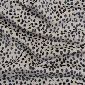 Upholstery Chenille – Sapphire Spotted – Piperhill Collection Upholstery Chenille – Sapphire Spotted – Piperhill Collection