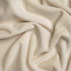 Cotton and Polyester Upholstery Velvet – Creme – Banton Collection Cotton and Polyester Upholstery Velvet – Creme – Banton Collection