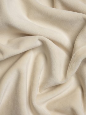 Cotton and Polyester Upholstery Velvet – Creme – Banton Collection Cotton and Polyester Upholstery Velvet – Creme – Banton Collection