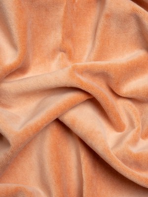 Cotton and Polyester Upholstery Velvet – Orange – Banton Collection Cotton and Polyester Upholstery Velvet – Orange – Banton Collection