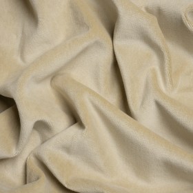Cotton and Polyester Upholstery Velvet – Sand – Banton Collection Cotton and Polyester Upholstery Velvet – Sand – Banton Collection