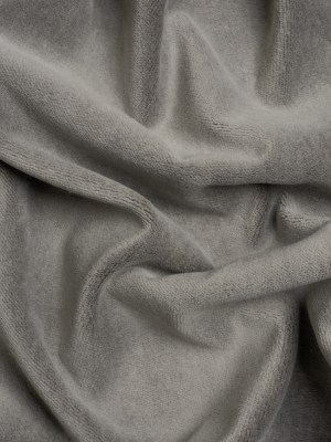Cotton and Polyester Upholstery Velvet – Silver – Banton Collection Cotton and Polyester Upholstery Velvet – Silver – Banton Collection