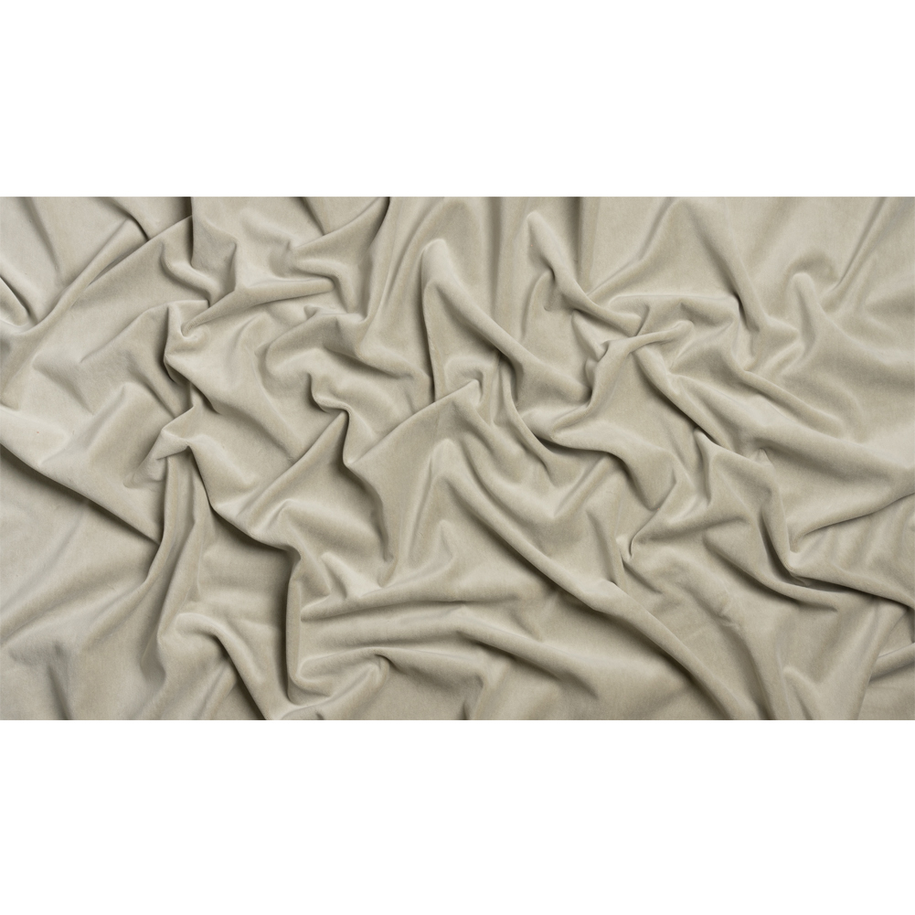 Cotton and Polyester Upholstery Velvet – Stone – Banton Collection Cotton and Polyester Upholstery Velvet – Stone – Banton Collection