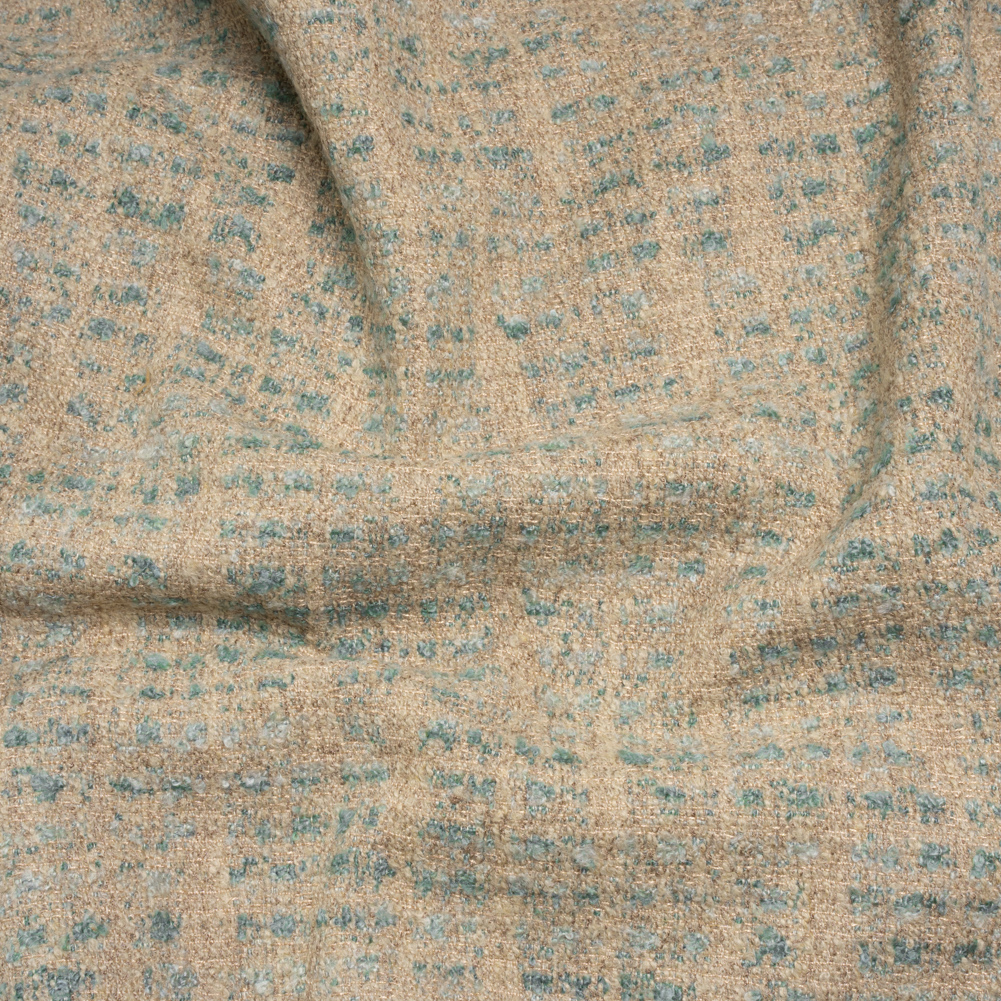Tweedy Upholstery Boucle – Aqua – Torlea Collection Tweedy Upholstery Boucle – Aqua – Torlea Collection