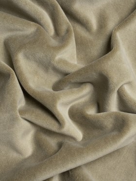 Cotton and Polyester Upholstery Velvet – Taupe – Banton Collection Cotton and Polyester Upholstery Velvet – Taupe – Banton Collection