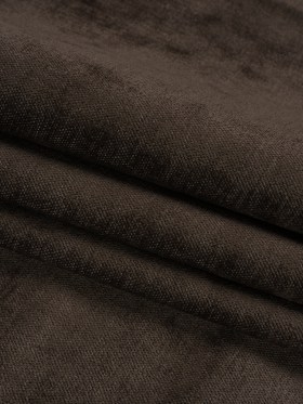Upholstery Chenille with Latex Backing – Black Walnut – Tonnet Collection Upholstery Chenille with Latex Backing – Black Walnut – Tonnet Collection