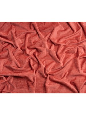 Upholstery Chenille with Latex Backing – Coral – Tonnet Collection Upholstery Chenille with Latex Backing – Coral – Tonnet Collection