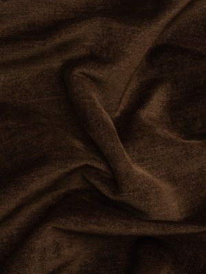 Upholstery Chenille with Latex Backing – Chocolate – Tonnet Collection Upholstery Chenille with Latex Backing – Chocolate – Tonnet Collection