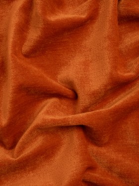 Upholstery Chenille with Latex Backing – Tangerine – Tonnet Collection Upholstery Chenille with Latex Backing – Tangerine – Tonnet Collection