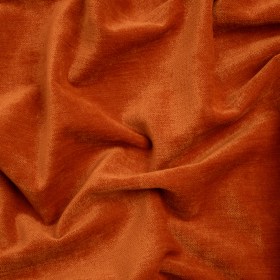 Upholstery Chenille with Latex Backing – Tangerine – Tonnet Collection Upholstery Chenille with Latex Backing – Tangerine – Tonnet Collection