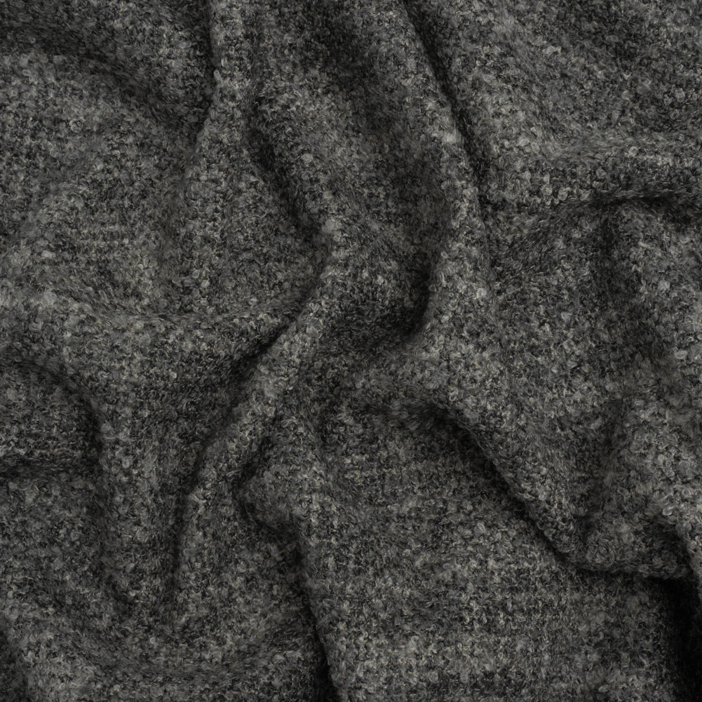 Tweed Upholstery Boucle with Latex Backing – Graphite – Algrove Collection Tweed Upholstery Boucle with Latex Backing – Graphite – Algrove Collection