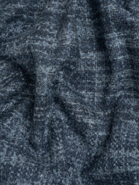 Tweed Upholstery Boucle with Latex Backing – Indigo – Algrove Collection Tweed Upholstery Boucle with Latex Backing – Indigo – Algrove Collection