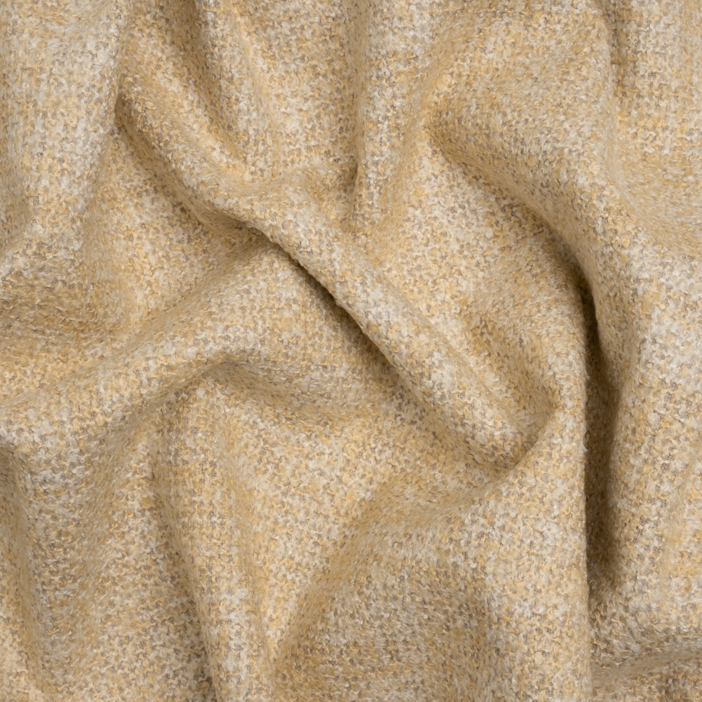 Tweed Upholstery Boucle with Latex Backing – Buttercream – Algrove Collection Tweed Upholstery Boucle with Latex Backing – Buttercream – Algrove Collection